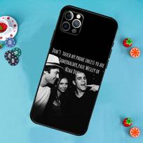 Damon Salvatore Vampire Diaries Phone Case For iPhone 17 Air 16 15 14 13 11 12 Pro Max 13 12 mini 15 16 Plus 16e Cover Funda iPhone 15 Pro gray