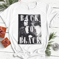 2015 Amy Winehouse Shirt Soul TShirt Gift family S234XL Shirt Unisex T-Shirt XXXL black