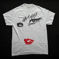 Lady Gaga Born This Way Tenth Anniversary short sleeve white color shirt KV33209 M white