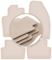 PREMIUM beige floor mats for: Volvo V70 II station wagon 2000-2007