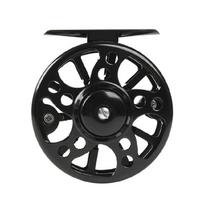3/4 5/6 7/8 Right Left Hands Exchange Fishing Reel Fly Fishing Reel and Spare Spool, 2+1BB 1:1 Aluminum Alloy Body Spool black