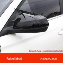 Changan Oshan X5 Cow Horn Carbon Fiber Rearview Mirror Cover Oshan X5/X5 Plus black