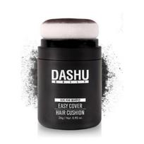 ASHU Kasdienis lengvos fiksacijos plaukų pudra-pagalvėlė 26g Plaukų linijos maskavimo pudra Natural Brown gray