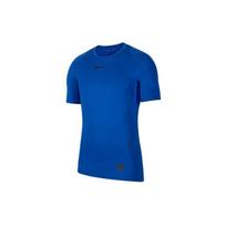 Nike Pro Mens Short Sleeve T-Shirt Compression Men tops Blue CT8460-480 XL blue