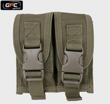 Dviguba Granatų Dėklas, Olive, GFC Tactical