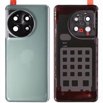 Original Back Glass Battery Cover For OnePlus 11, Rear Housing Panel With Camera Lens, Adhesive Replacement Eternal Green gray