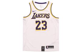 Nike Nba Los Angeles Lakers LeBron James Association Edition Swingman S white