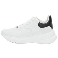 Alexander McQueen Oversized Runner Optic White Black 575425WHRU39034 43 white