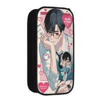 Alien Stage Anime Pencil Case Creative  Luka Ivan Till Mizi Pen Holder Bag Student Big Capacity School Supplies Pencilcases 21x10.5x5cm gray