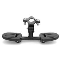 su sulankstomomis kojų atramomis Pėdos atrama Pedalas Juoda pėdos atrama paspirtukams su sėdyne gray