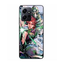 JoJo Kira Yoshikage Killer Queen Phone Case For Redmi 12 13C 12C 15C 9 10 10C Note 13 Pro Plus 14 15 Pro 9T 9C 9A TPU Soft Cover Redmi Note 11 Pro gray