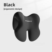 Memory Foam Office Chair Head Support Pillow for Computer Chairs Adjustable Headrest Nap Pillow for Sleeping & Working Removable 25x25x18cm juoda