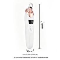 Rechargeable Electric Blackhead Remover: Gentle Suction Facial Cleanser and Pore Cleaner Boxed white