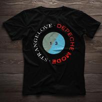 Depeche Mode Strangelove Heavy Cotton Black All Size Uniex Tee Shirt AA1939 Unisex T-Shirt M gray