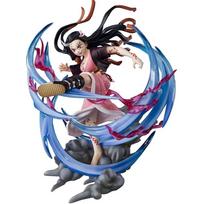 TAMASHII NATIONS FiguartsZERO Demon Kimetsu no Yaiba Nezuko Kamado Transformation 200mm PVC ABS Painted Action Figure BAS63901 Slayer (Demon gray