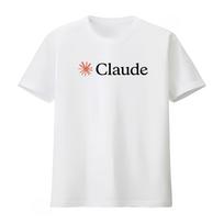 Claude Ai marškinėliai Šaunūs Minimalistiniai Dirbtinio Intelekto Technologijos Opus Unisex Unisex Viršutiniai Drabužiai Laisvalaikiui Ins Y2k Mada Vasaros Marškinėliai XL white