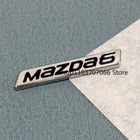 Priekinis emblemos grotelių ženklelis bagažinės galinis bagažinės logotipas Mazda 6 2014 2015 2016 2018 2019 Priekinis galinis automobilio logotipas emblema ženklelis lipdukas vzpgl12 2014-2016 gray