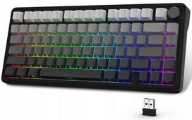 Attack Shark X85 Mechaninė klaviatūra 75% Karštasis keitimas 2.4Ghz Belaidė RGB BL