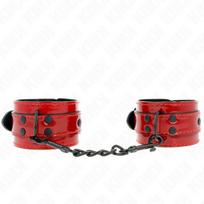 Antrankiai Kink Cuffs, raudoni