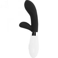 Vibratorius Glossy Jackson, juodas