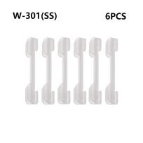 Clip on Night Dark fluorescent light sticks float hold fishing rod feeder Fishing glow stick Clip W-301(SS)-6PCS