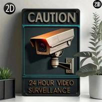 Retro Metal Wall Art, Vintage Camera Decor Handcrafted for Living Room