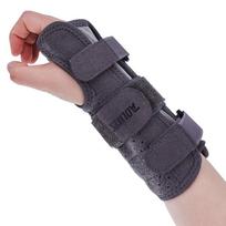 Aolikes Wrist Brace with 3 Straps Metal Splint Support for Carpal Tunnel Tendinitis Arthritis Pain Relief M pilka spalva