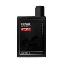 UPPERCUT DELUXE 3IN1 WASH plaukų, veido ir kūno prausiklis, 240 ml