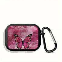 Marble Butterfly Case For Airpods 4 Pro 3 Pro2 2 1 Pro3 Earphone Cases Cover Airpods Pro 2 pink
