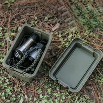 6 Pieces Spice Container Set Pouch Bottles Organizer Dispenser Seasoning Bottle PP Green  gray