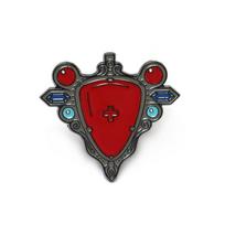 3pcs Anime Jojo Cosplay Ball Pendant Run Necklace Gyro for Fans Trendy Stainless Steel Redstone Jewelry brooch Accessory Gift red