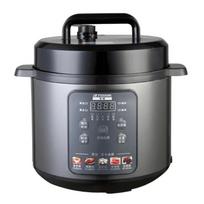 PESKOE Multi-function Dual Pot Electric Pressure Cooker CN plug (adapter included) 5L gray
