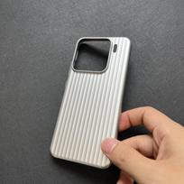 For Xiaomi 15 Case Simple Magnetic For MagSafe Corrugated Matte Hard Cover For Mi 15 Non-Slip Fingerprint-Resistant Bumper xiaomi 15 sidabras