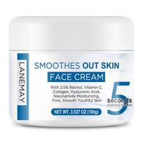 Retinol Anti-Aging Face Cream, 5 Seconds Instant Anti Wrinkle Face Cream for Tightening and Firming Retinol Face Moisturizer Reduces Wrinkles, Fine Li 1PCS