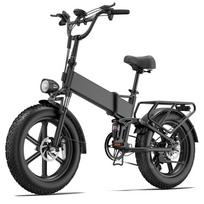Urlife T5 Foldable Electric Bicycle 750W Motor 20  Fat Tire Fully Suspended Adult Electric Bike 48V 13Ah Dual Disc Brakes 7 Speed Max Load 120Kg juoda