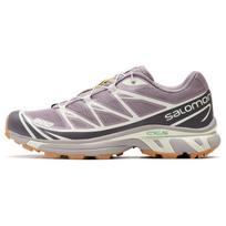 SALOMON XT 6 Mesh Low top Contagrip Casual Trail Running Training City Commuting Running Shoes Unisex Russet L47148200 44 gray