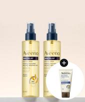 Aveeno Skin Relief Oil SprAy 200mlx2+  Thickening  A Skin Lotion 30g NONE beige