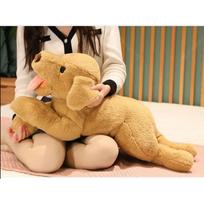 Aukštos kokybės mielas pliušinis šunų žaislas labradoro retriverio lėlės dovana 50cm beige