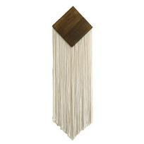 Large Wall Hanging Boho Woven Tapestry Modern Bohemian Handmade Tassel Wall Art for Bedroom Living Room Nursery Apartment Home Decor beige
