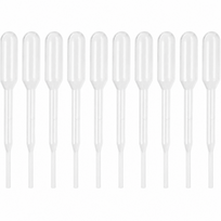 Laboratorinės pipetės, 0,2 ml talpa, 65 mm ilgis, rinkinys 50 vnt., lašelinės pipetės, dozavimo pipetės