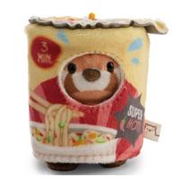 NICI plush toy red panda Akai with spice and instant noodle costume 8 cm