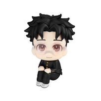 10cm/3.94in Dandadan Anime Figure Look Higher Up Ayase Momo Action Figure Q Version Takakura Ken Figurine PVC Collection Model Doll Toy brown