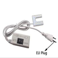 10 LED U formos LED siuvimo mašinos lemputė su magnetiniu pagrindu siuvimo mašinai 110-250v Eu / us kištukas white