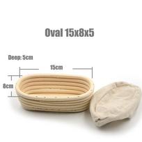 Bread  Dough Banneton Brotform Proofing Proving Baskets Fermentation Rattan Wicker Basket Country beige