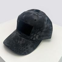 Velcro Strap CAMO Outdoor Baseball Hats Sunshade American New Unisex Versatile Sports Fashion Personal Peaked Caps Tactic Riding 52-60cm black