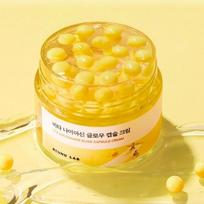 ROUND LAB Vita Niacin Glow Capsule Cream Brightening Moisturizing Face Cream 50ml 1 Pack (50ml) yellow