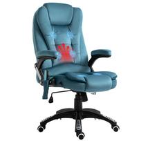 Massage Chair, Executive Chair, Gaming Chair, Massage Office Chair, Blue 67 x 74 x 116 cm mėlyna