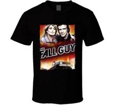 The Fall Guy Lee Majors Heather Thomas T Shirt L black