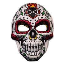 Skeleton Face Mask For Themed Event Creative Photography Props Detailed Artwork Design Halloween Drama Performances Mask black