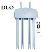 Portable Styling Accessory 1/2Pcs Heated Hair Volume Clip for Instant Root Lift, Rechargeable Volumizing Tool Fast Heating Fine Flat Hair, white